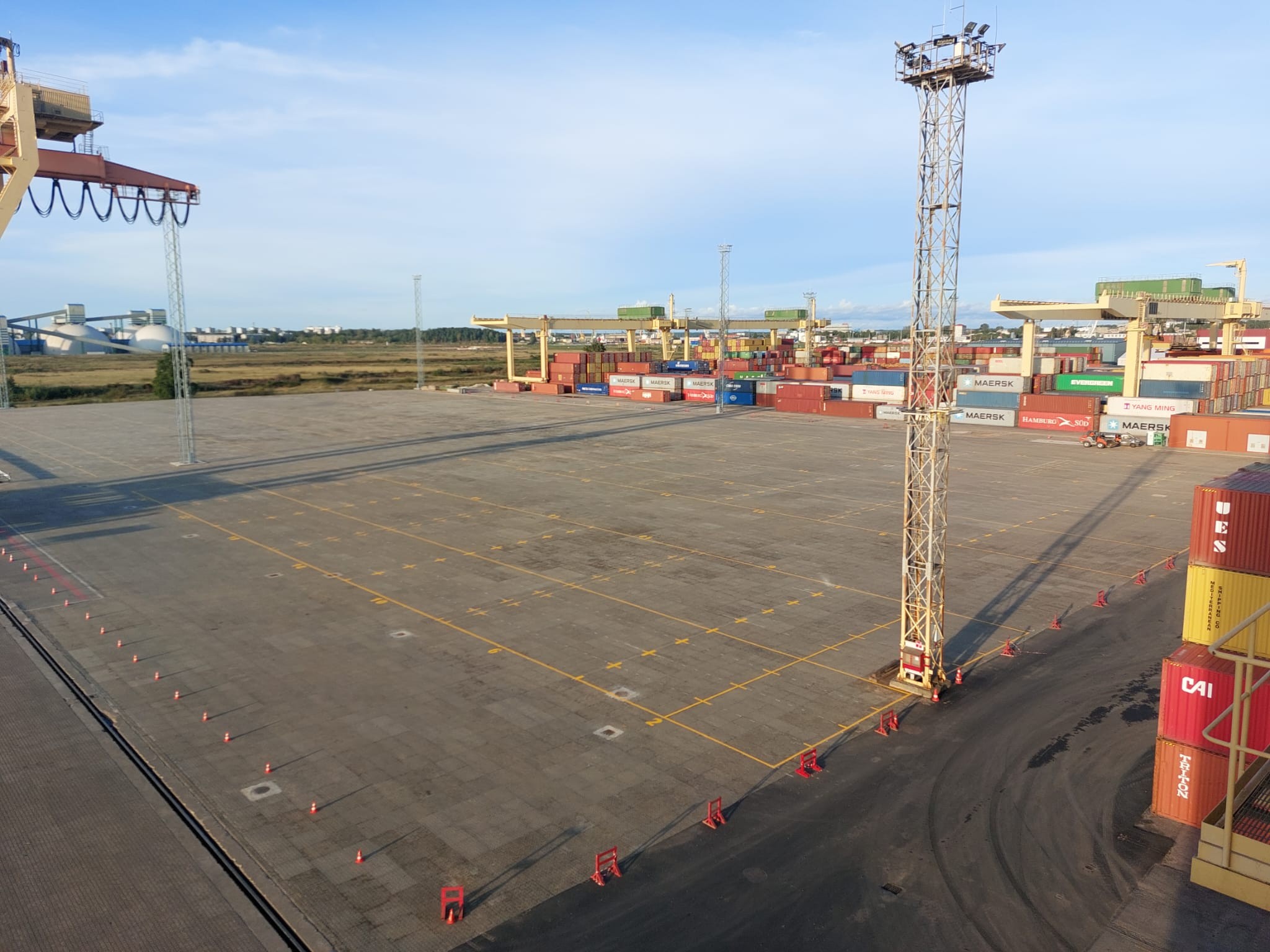Mariner completes yard extension